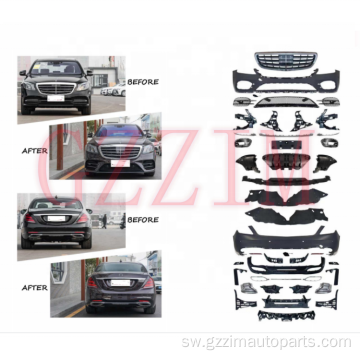 Darasa la S 2018-2020 Uboreshaji hadi W222 S450 BodyKit